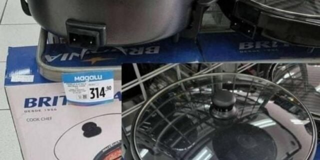 Panela Elétrica Britânia Cook Chef – 1200W SÓ 110V