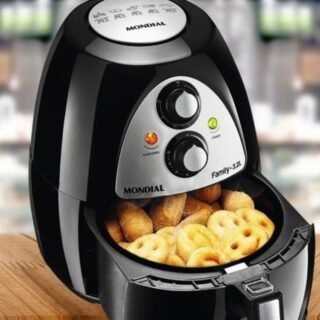 Fritadeira Elétrica Inox Air Fryer Mondial Naf-03-4L – 110V