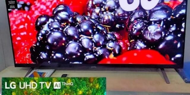 Smart TV LED 65” LG 65UP7750 4K UHD Wi-Fi Bluetooth HDR Inteligência Artificial Thinq Smart Magic Google Alexa