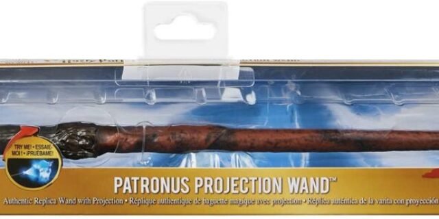 Sunny Brinquedos Wizarding World Varinha Harry Com Projecao Patrono, Multicor