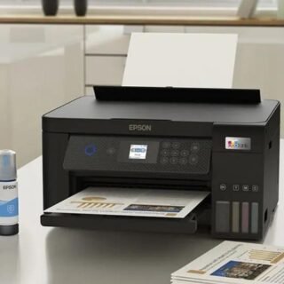 Multifuncional Tanque de Tinta Epson EcoTank L4260 Wireless – Impressora, Copiadora, Scanner