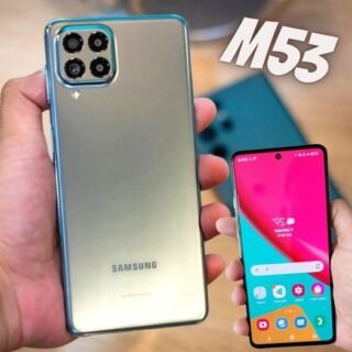 Smartphone Samsung Galaxy M53 5G 128GB 5G Wi-Fi Tela 6.7” Dual Chip 8GB RAM Câmera + Selfie 32MP (2 Cores)