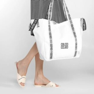 Kit Bolsa Shopper + Rasteira Slide Colcci Feminino