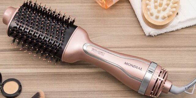 Escova Secadora Mondial Golden Rose ES-02 – 1200W 3 Velocidades Cerâmica com Íons
