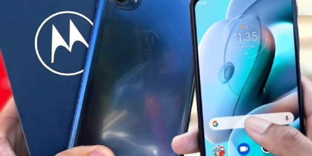 Smartphone Motorola Moto G41 128GB Azul 4G Tela 6,4″ OLED Câmera Tripla 48MP Selfie 13MP Android 11