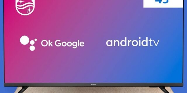 Smart TV 43″ Full HD Philips Android 43PFG6917/78, Google Assistant, Comando de Voz, HDR, 3 HDMI, Wifi 5G, Bluetooth 5.0, Dolby Atmos