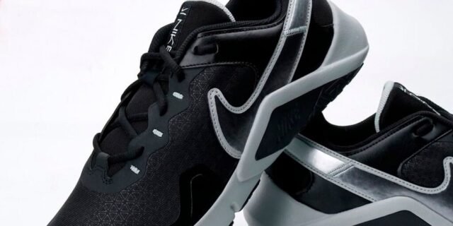 Tênis Nike Legend Essential 2 Masculino – Preto+Prata + Meia Trifil