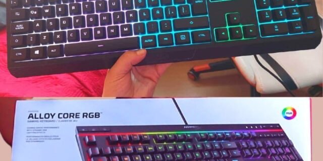 Teclado Gamer HyperX Alloy Core RGB – Preto