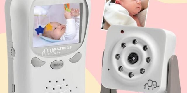 Babá Eletrônica Digital com Câmera BB126, Multikids Baby, Branco, Bivolt, Tamanho Único