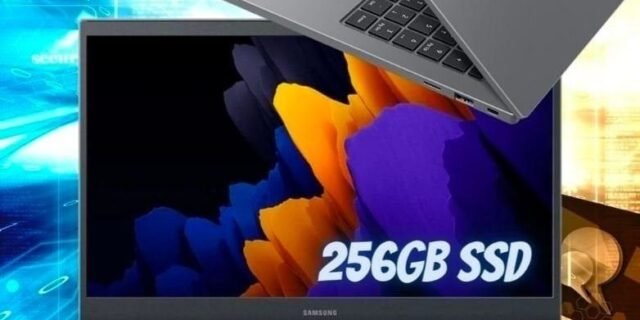 Samsung Book Core i3-1115G4, 4G, 256GB SSD, Intel UHD, 15.6″FHD, W11 Cinza