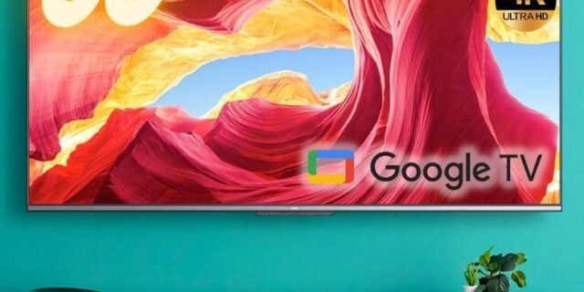 Smart TV Android 55″ TCL Led 4K UHD 55P725 HDR10 Bluetooth Google Assistant Borda Ultrafina Wi-Fi