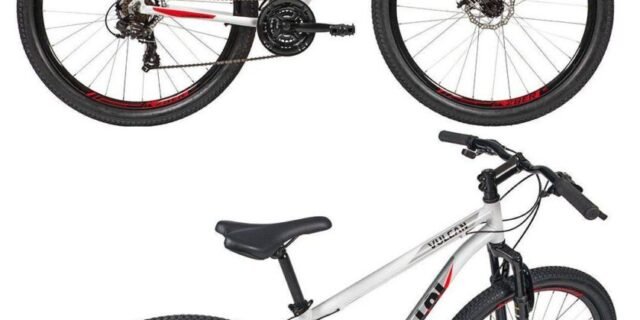 Bicicleta Aro 29 Caloi Vulcan com 21 Marchas, Quadro 15″ e Suspensão Dianteira – Branca