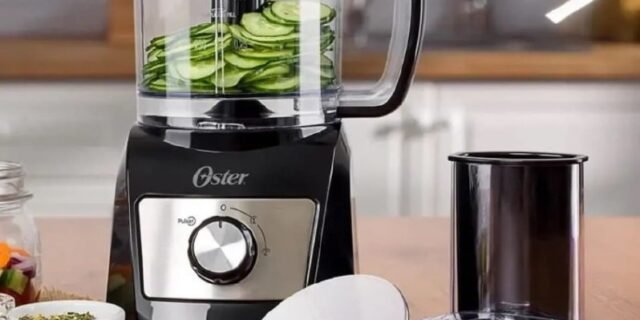 Processador de Alimentos Oster 3 em 1 Compacto 300W – Preto SÓ 110V