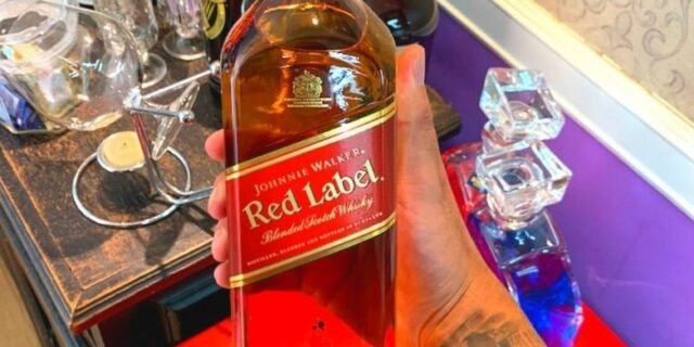 Whisky Johnnie Walker Red Label Escocês 1L