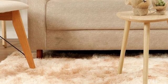 Tapete para Sala Felpudo 150x200cm Peludo 4mm – Home Basics (3 Cores)