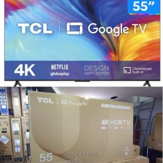 Smart TV 55” 4K LED TCL 55P635 VA Wi-Fi – Bluetooth HDR Google Assistente 3 HDMI 1 USB