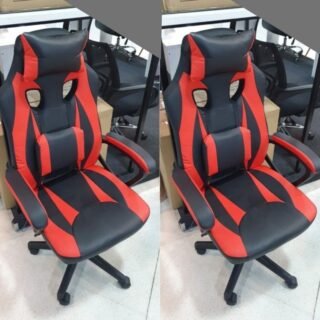 Cadeira Gamer Preta e Vermelha 100 – AC Comercial
