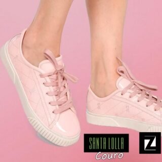 Tênis Couro Santa Lolla Show Nuvem Verniz Feminino