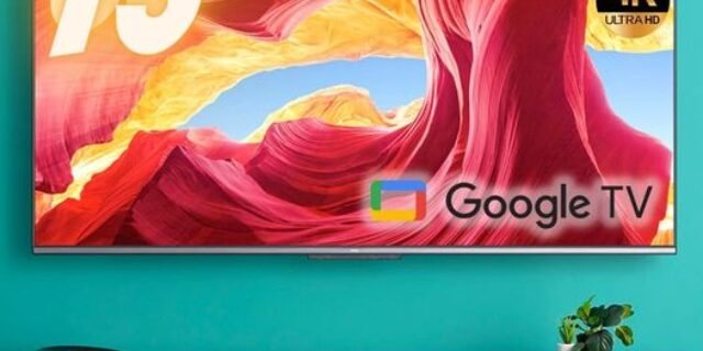 Smart TV Android 75″ TCL Led 4K UHD 75P725 HDR10 Bluetooth Google Assistant Borda Ultrafina Wi-Fi 3 HDMI 2 USB