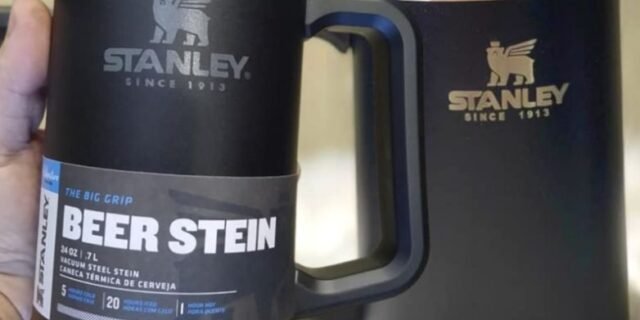 Stanley Adventure Big Grip preto fosco 700 ml