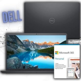 DELL Notebook Inspiron i15-i1100-A10PF 15.6″ Full HD Intel Pentium Gold 4GB 128GB SSD+1TB na nuvem Windows 11 Microsoft Office 365 Preto, 210-BEKF