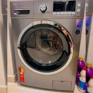 Máquina de Lavar Storm Wash 11Kg Midea LFA11X1 Inverter Grafite 127V