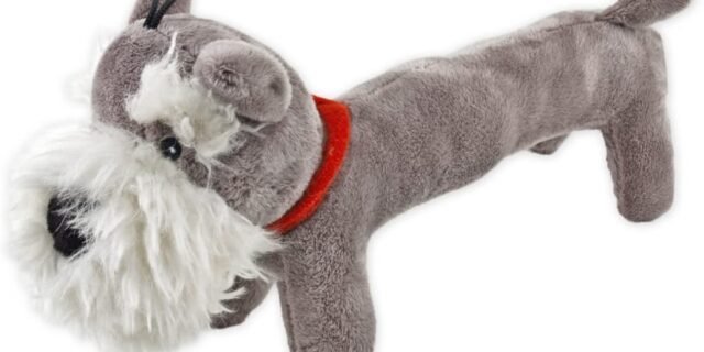 RUFFIN’ IT Brinquedo para animais de estimação Schnauzer da Fetch-a-Pals