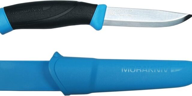 Morakniv Faca de lâmina fixa Companion para ambientes externos com lâmina de aço inoxidável Sandvik, 10 cm