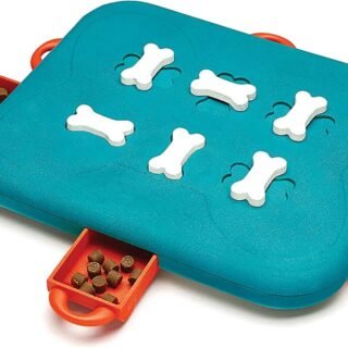 Brinquedo interativo para cães Nina Ottosson por Outward Hound Dog Casino, avançado