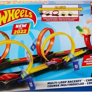 Hot Wheels Pista de Brinquedo Corrida Multi Loop, Multicolorido