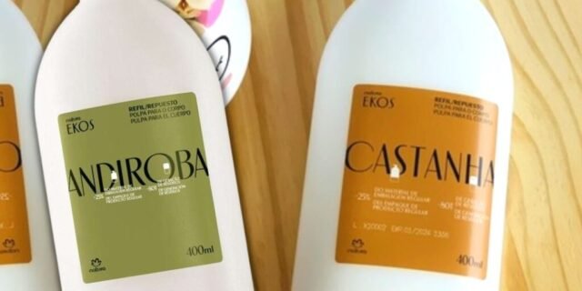 Refil Polpa Desodorante Hidratante Para o Corpo Andiroba ou Castanha Ekos – 400ml