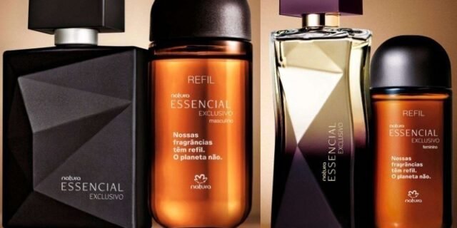 Refil Deo Parfum Essencial Exclusivo Feminino ou Masculino – 100ml