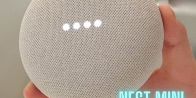 Nest Mini (2ª geração): Smart Speaker com Google Assistente