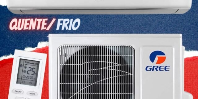 Ar-condicionado Split Gree 12.000 BTUs Quente/Frio – Eco Garden GWH12QC-D3NNB4A