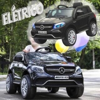 50% de Volta no AME: Carro Elétrico Infantil 12V Preto Mercedes Benz AMG – brink+