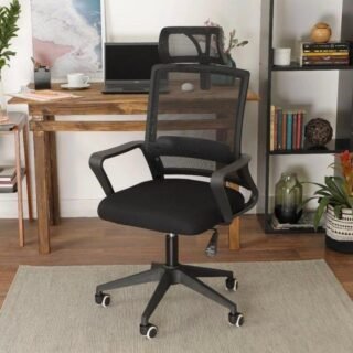 15% de Volta no AME: Cadeira de Escritório com Encosto – Office Basics