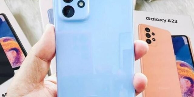 Smartphone Samsung Galaxy A23, 128GB 4G, Tela 6,6″, Câmera Quadrupla 50MP, Selfie 8MP, Android (3 Cores)