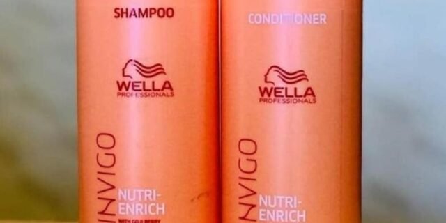 Kit Wella Pro Invigo Enrich Shampoo 1L + Condicionador 1L