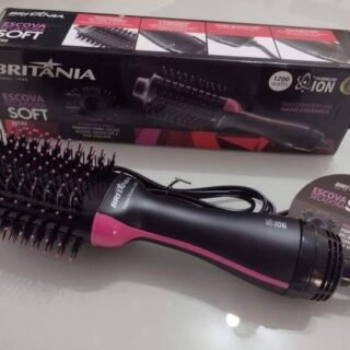 Escova Secadora, Soft Bec02, 1200w, Preto, 220v, Britânia