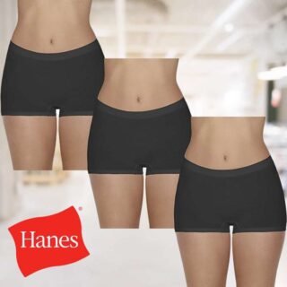 Kit de 3 Caleçon Seamless, Hanes, Feminino (2 Opções)