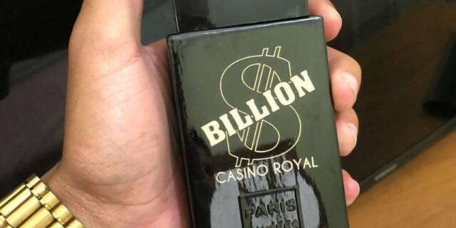 Perfume Importado Paris Elysees Eau De Toilette Masculino Billion Casino Royal 100ml