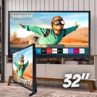 Smart TV LED 32″ HD Samsung UN32T4300AGXZD – Wifi, HDMI, USB