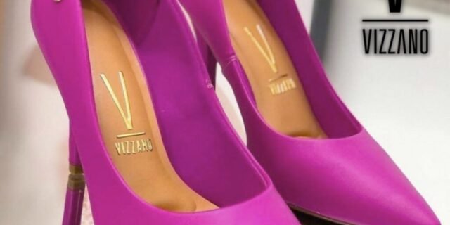 Scarpin Vizzano Salto Alto Bico Fino – Pink