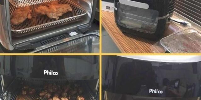 Fritadeira Philco Air Fryer 2 em 1 Oven 11L PFR2000P