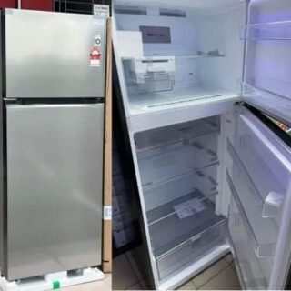 Geladeira/Refrigerador LG Frost Free Duplex Prata – 395L Top Freezer GM402BPL