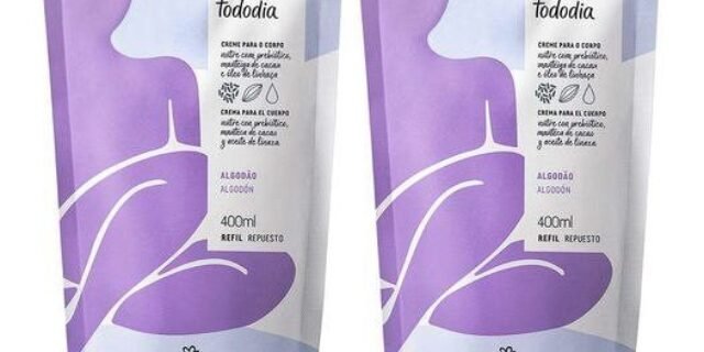 Kit Refil Tododia Algodão