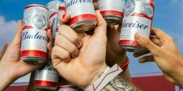 Cerveja Budweiser, American Lager, 269ml, Lata