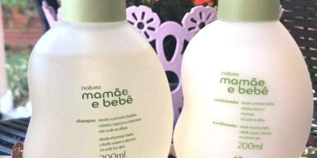 Combo Mamãe e Bebê Cabelos Com Cheirinho De Cuidado , 1 shampoo + 1 condicionador, 200 ml cada