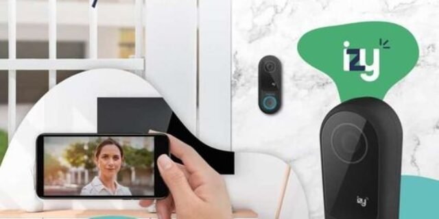 VÍdeo Porteiro Inteligente Izy Smart IVW 3000 Preto Intelbras