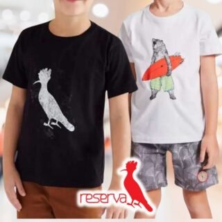 Camiseta Infantil Pica-Pau Dark Reserva Mini